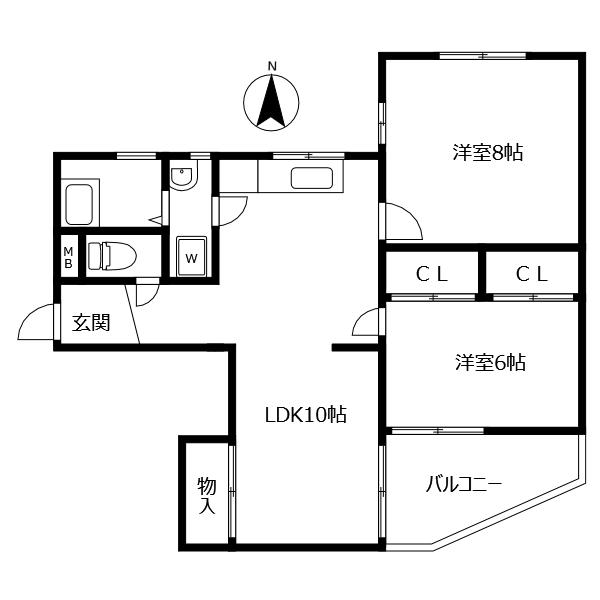間取図(平面図)