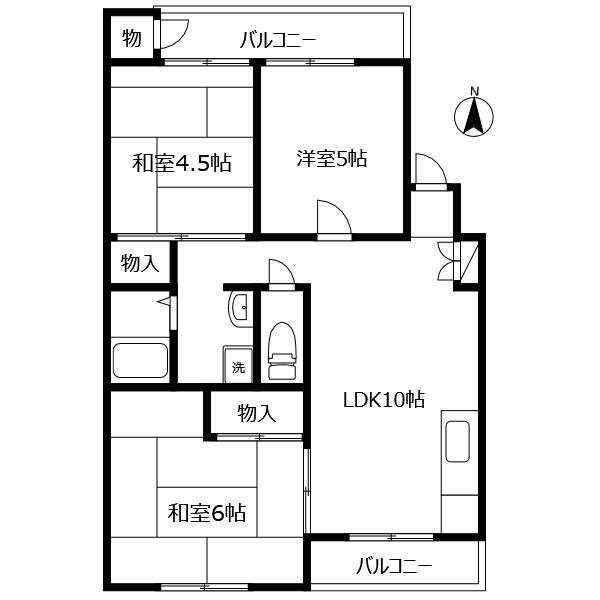 間取図(平面図)