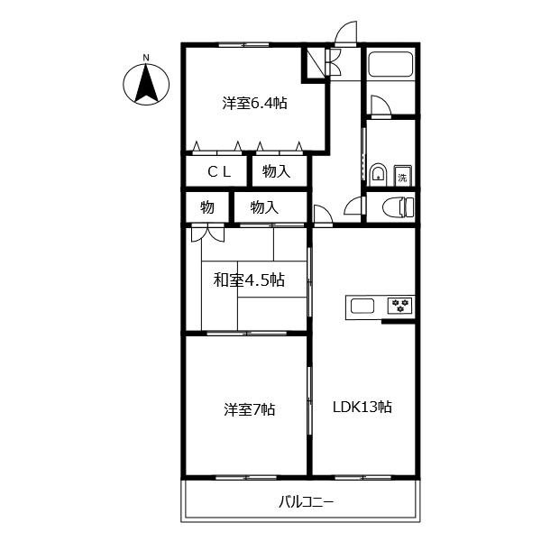 間取図(平面図)