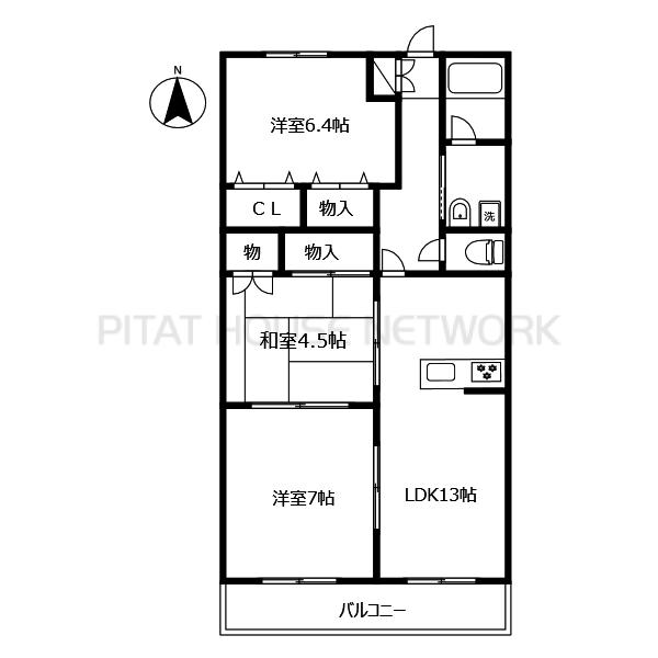 間取図(平面図)