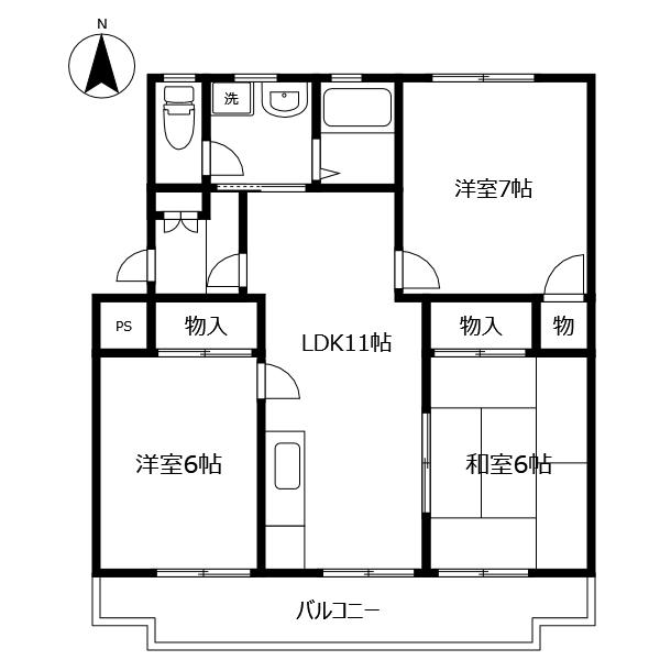 間取図(平面図)