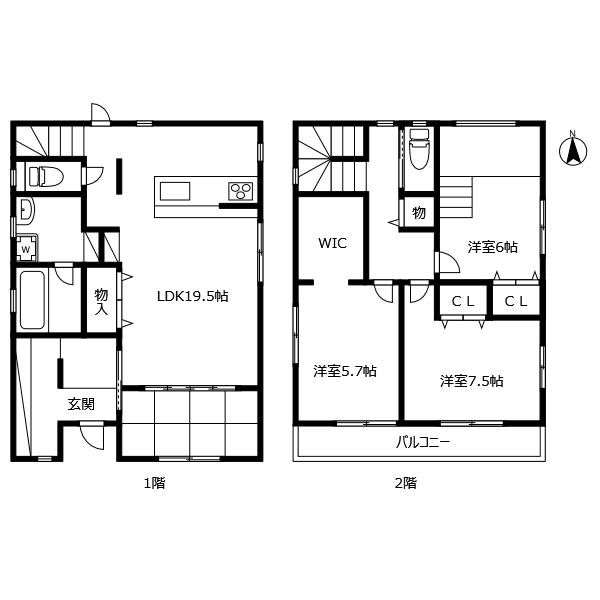 間取図(平面図)