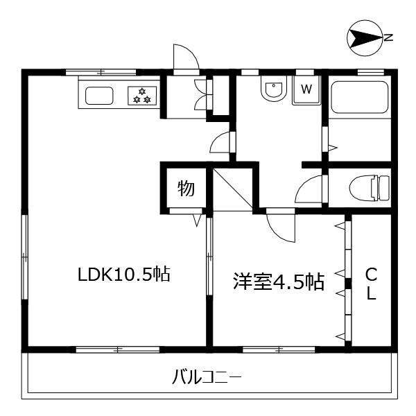 間取図(平面図)