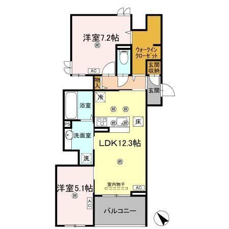 間取図(平面図)