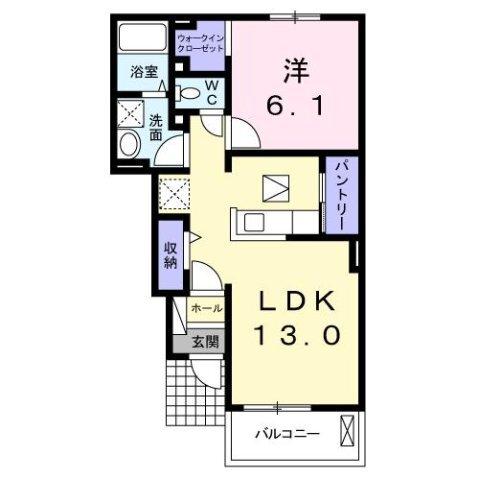 エピナール　Ｃ 間取り図画像