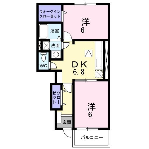 ルーチェ 間取り図画像