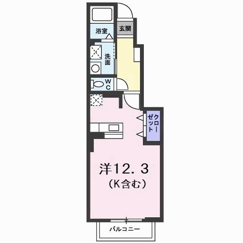 ポルトルーチェ 間取り図画像