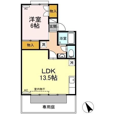 セジュール佐古 間取り図画像