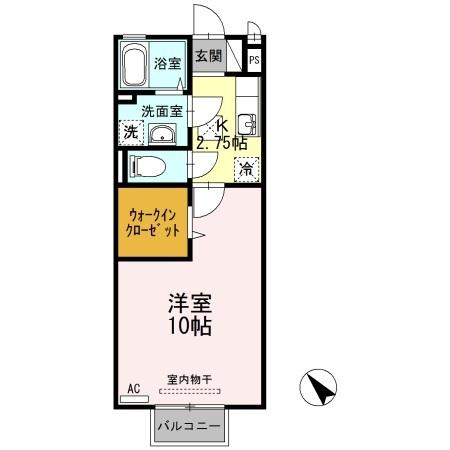 サニーガーデン　Ｂ棟 間取り図画像