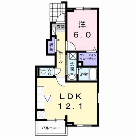 フィオーレ篠原 間取り図画像