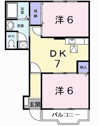 Ｌａｗ　Ｆｌｏｗｅｒ 間取り図画像