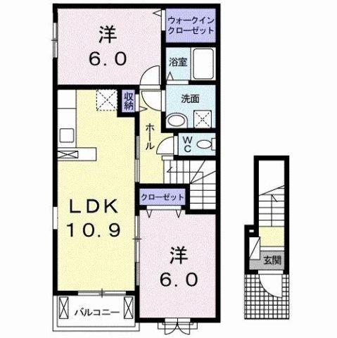 ラ・ラフレシールⅡ 間取り図画像