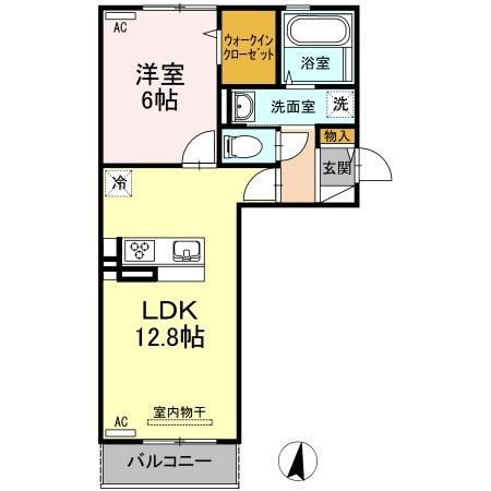 キャトルセゾン 間取り図画像
