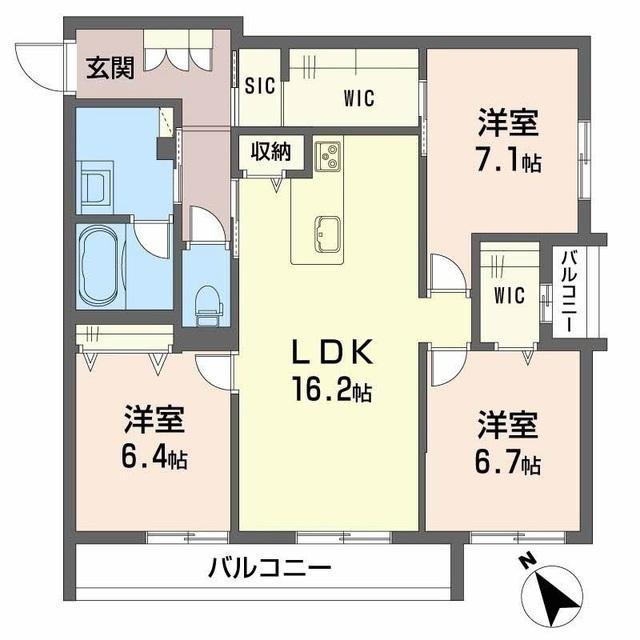 ＳｈａＭａｉｓｏｎ　グランフィリア 間取り図画像