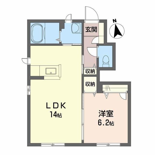 花ぽーと　Ｅ棟 間取り図画像