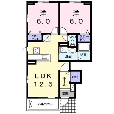 ル・グラン　Ⅱ 間取り図画像