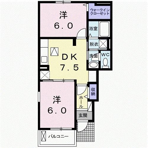グラーディア（101） 間取り図画像