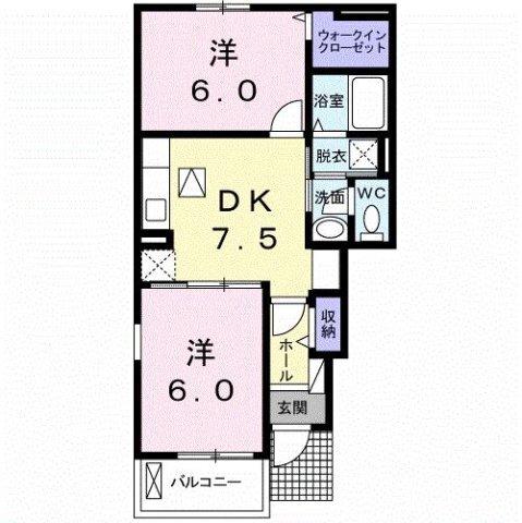 グランデ　成長　Ｂ 間取り図画像