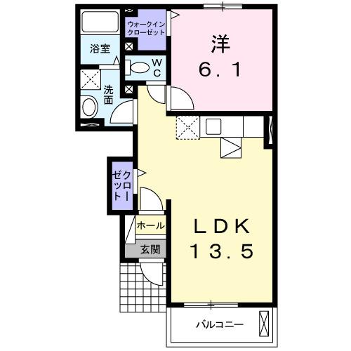 プロムナード（102） 間取り図画像