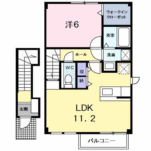 ウィルレジデンスⅤ（203） 間取り図画像