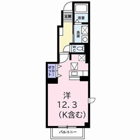 エスペランサ翔（101） 間取り図画像