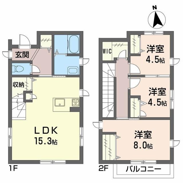 シャーメゾンＭＯＲＩ（D） 間取り図画像