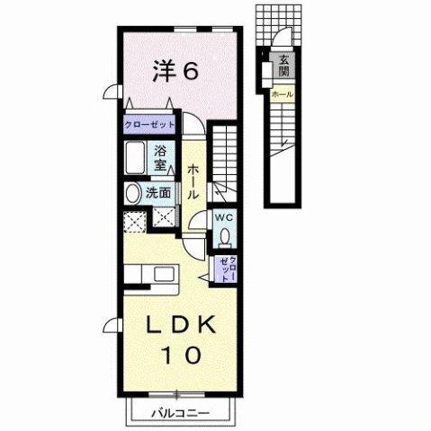 グリーン　ビラ　Ａ（202） 間取り図画像