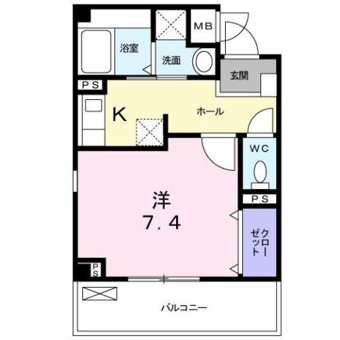 ウェザリア（405） 間取り図画像