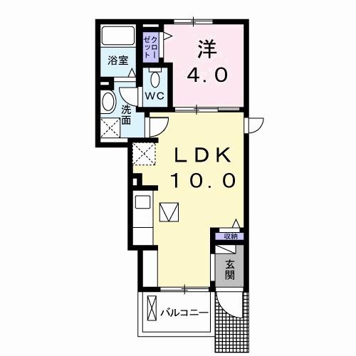 ミニヨン　アンジュ（105） 間取り図画像