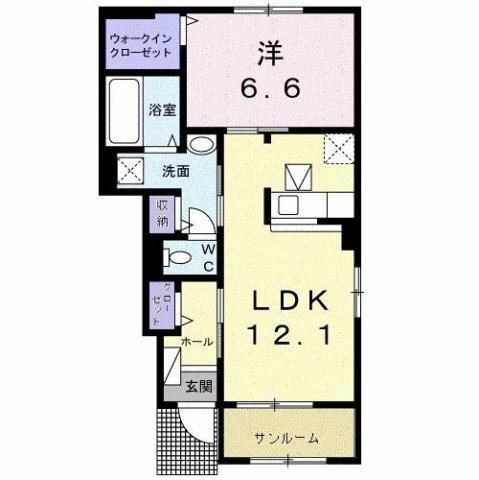 エンジェル　ブーケ（102） 間取り図画像