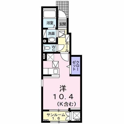 ロンシャン（105） 間取り図画像