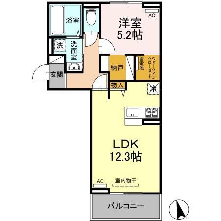 サンセール問屋町 間取り図画像