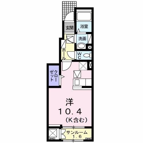 ロンシャン 間取り図画像