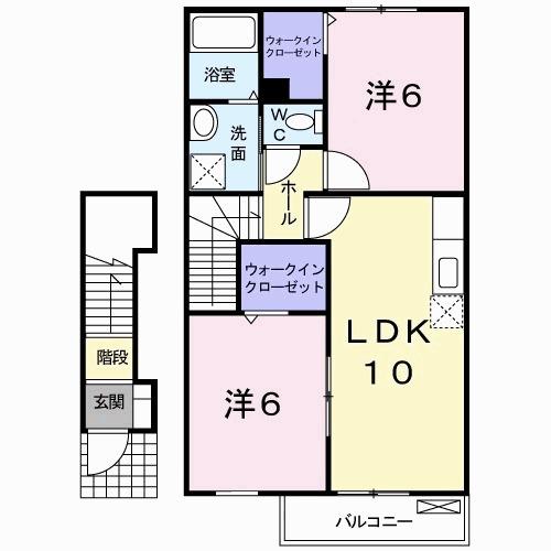 プランタン 間取り図画像