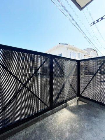 ディアス川南　B棟 バルコニー