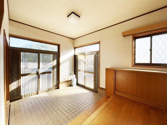昭和町借家 玄関