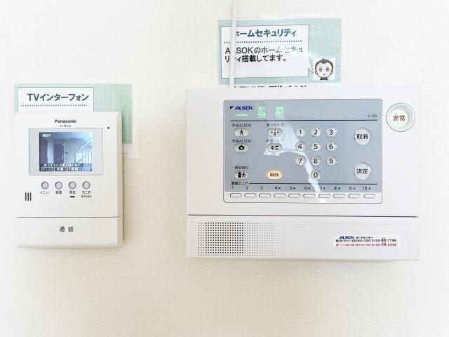 シャイン　クレール　B棟 セキュリティ