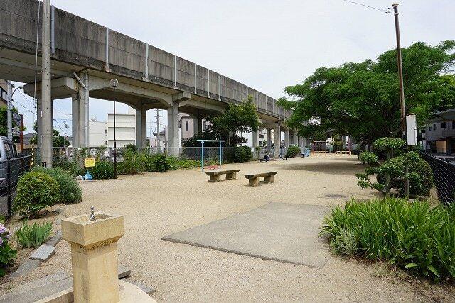 北佐古緑地：1000m