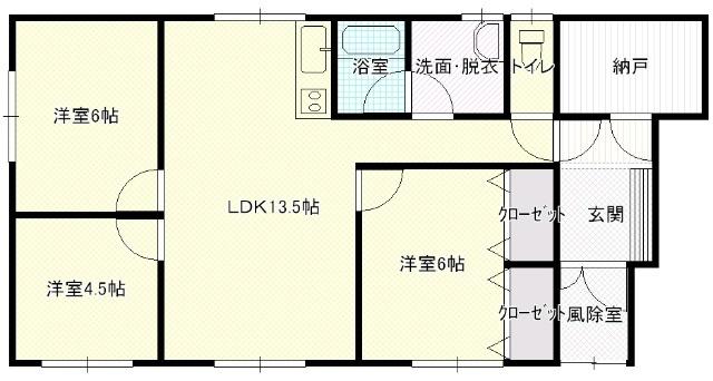  間取り図写真