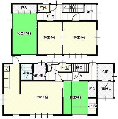  間取り図写真