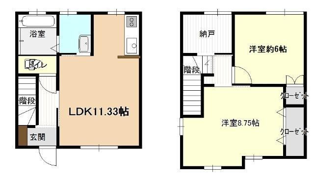  間取り図写真