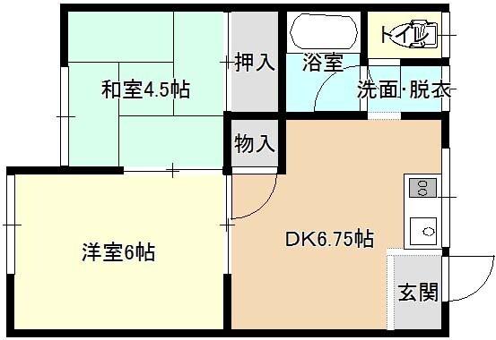 メゾン大湊B棟（6） 間取り図画像