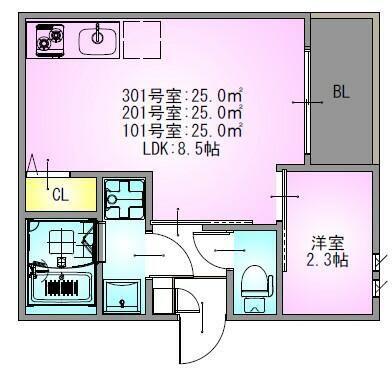  間取り図写真