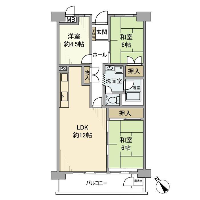  間取り図写真