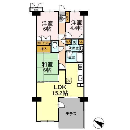  間取り図写真