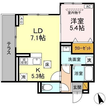 間取り図写真