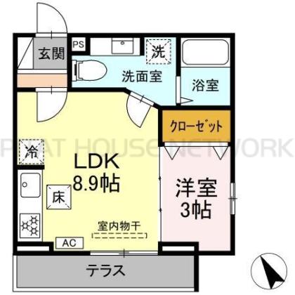  間取り図写真