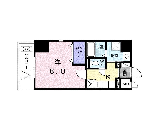 ザ・マンション横須賀（101） 間取り図画像