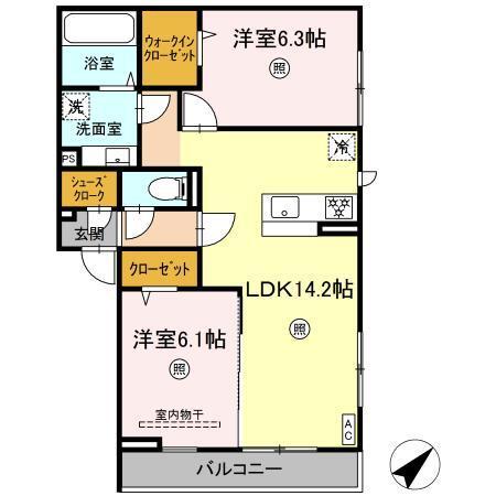  間取り図写真