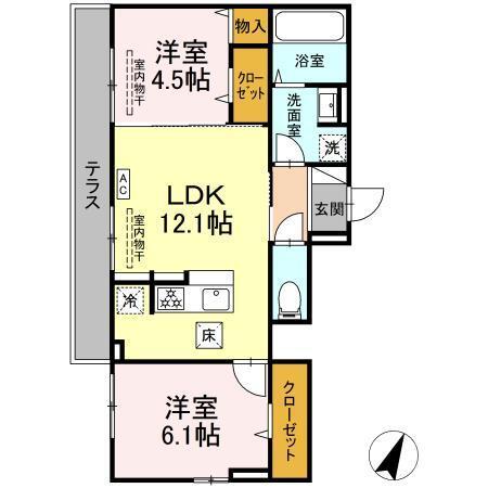 間取り図写真
